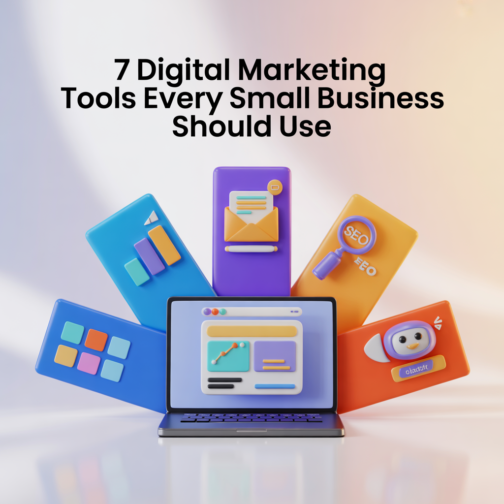7 Digital Marketing Tools Every Small Business Should Use