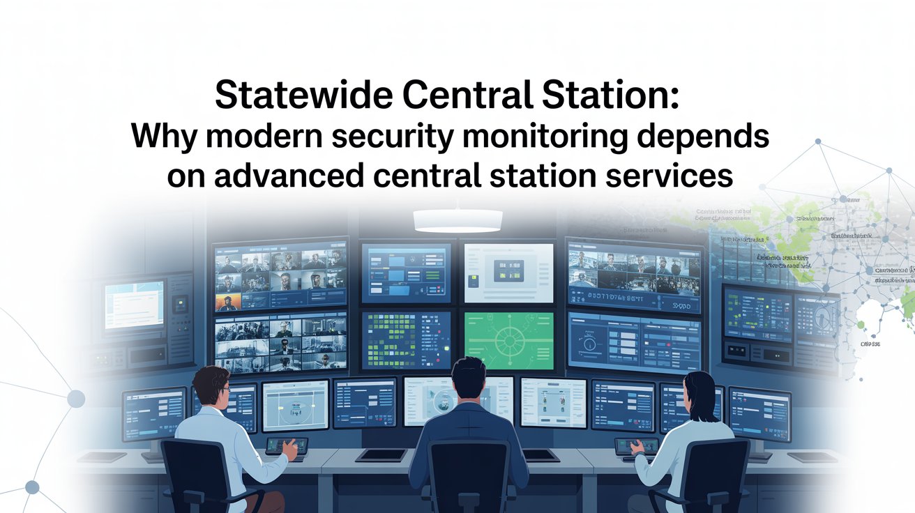 Statewide Central Station: Why Modern Security Monitoring Depends on Advanced Central Station Services
