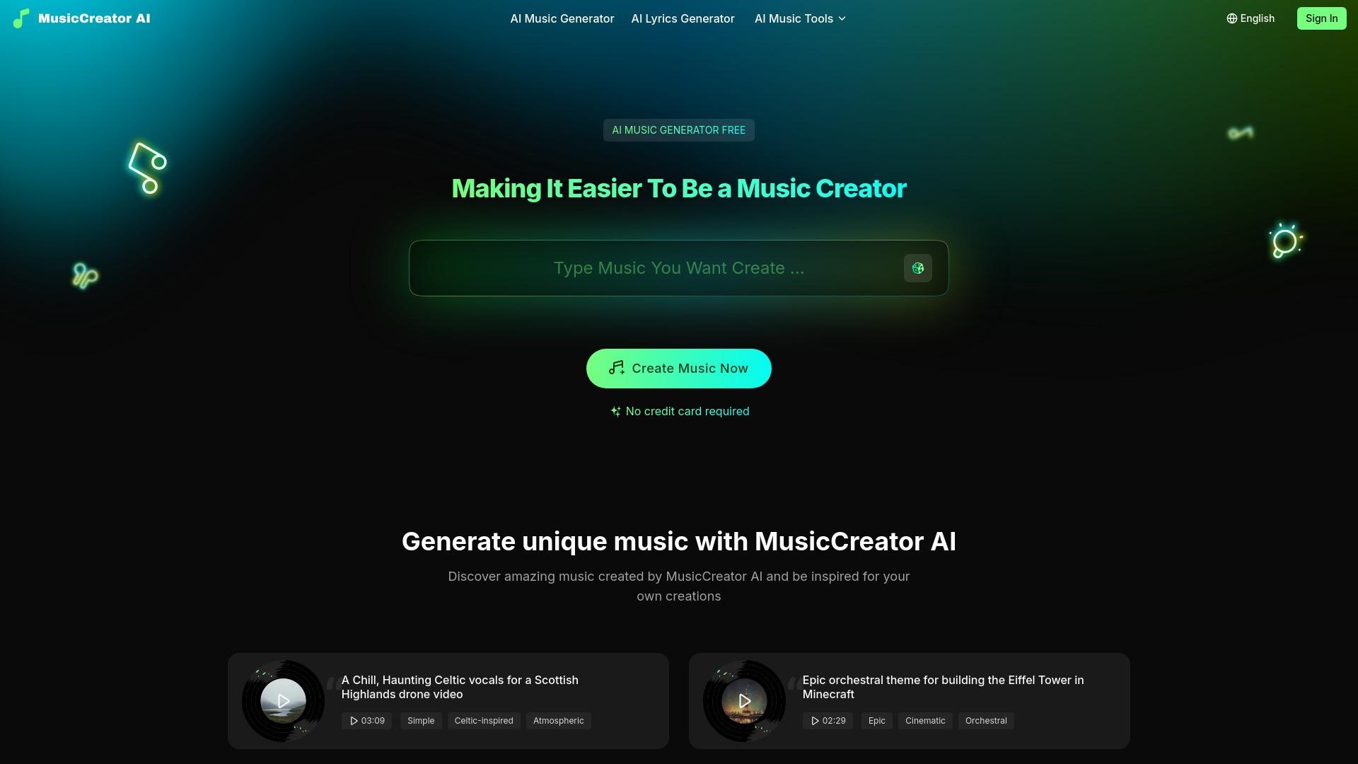MusicCreator AI: The Best Free AI Music Generator Review in 2025