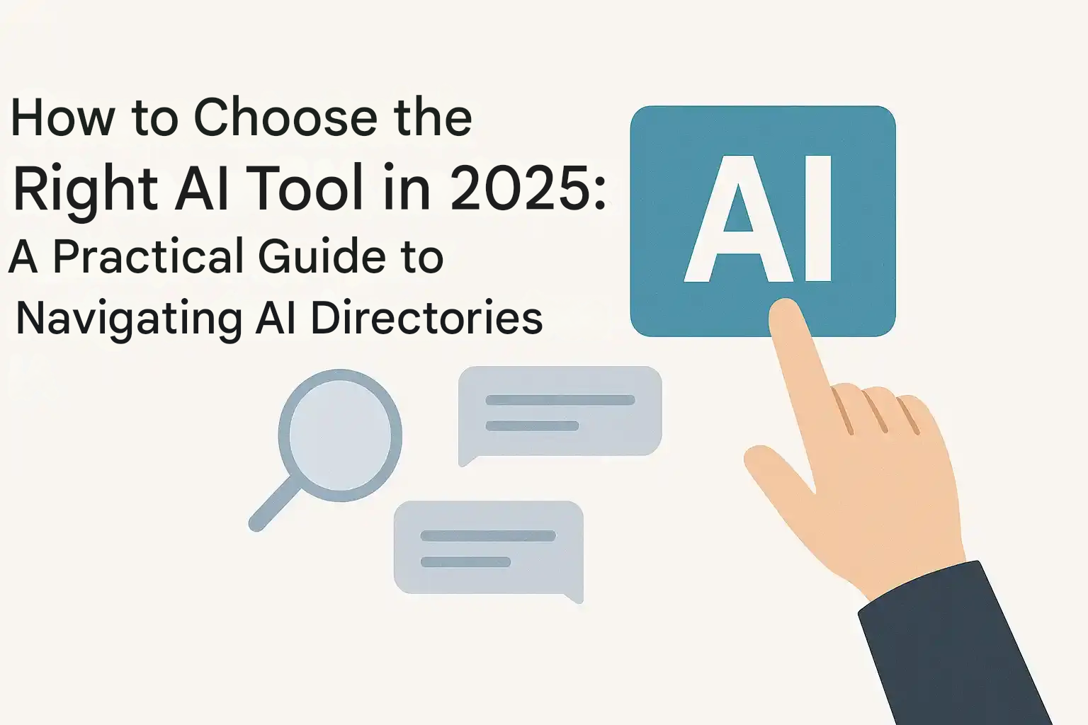 How to choose the right AI tool in 2025: A practical guide to navigating AI directories