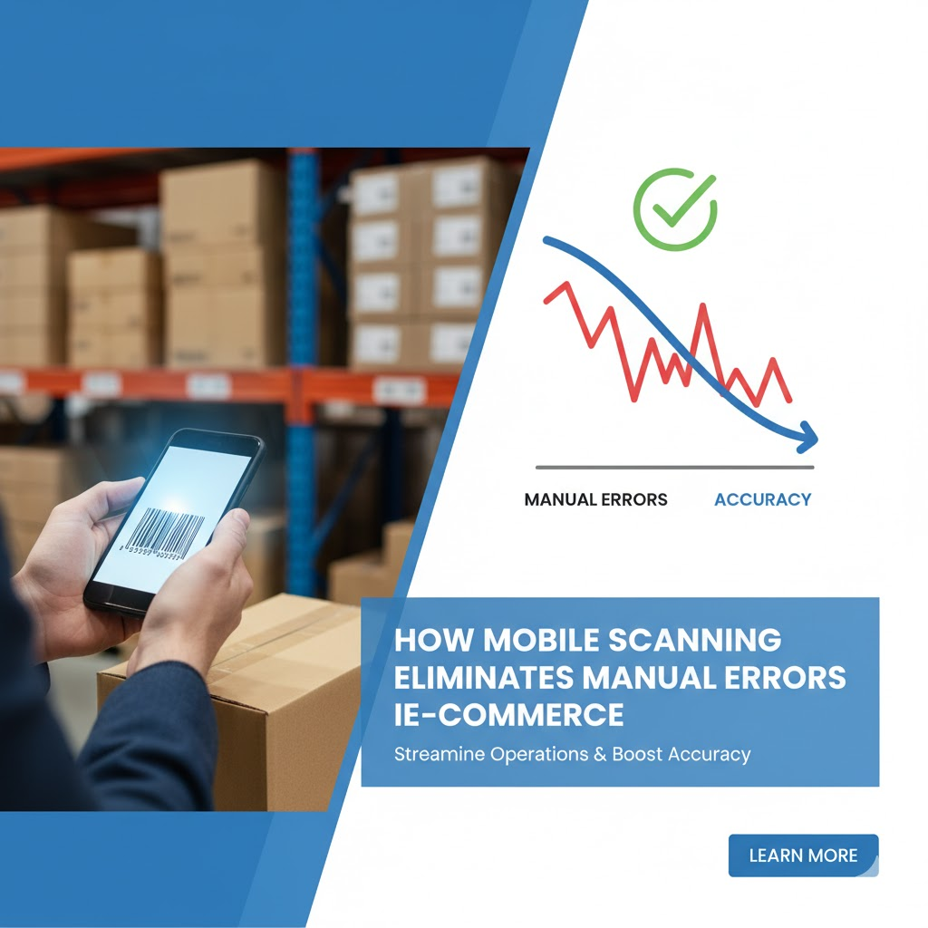 How Mobile Scanning Eliminates Manual Errors in E-commerce