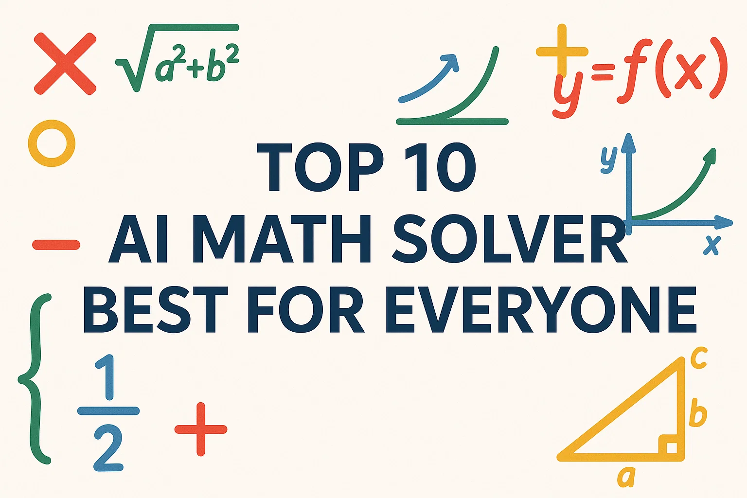 Top 10 AI Math Solver Best for Everyone