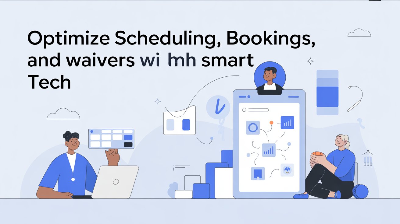 Optimize Scheduling, Bookings, and Waivers with Smart Tech
