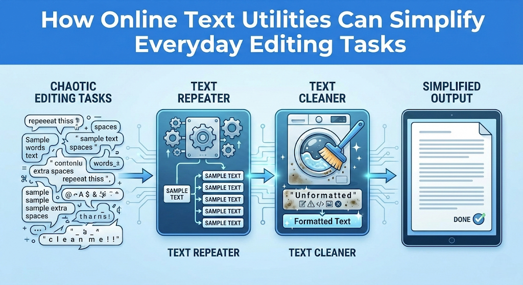 How Online Text Utilities Can Simplify Everyday Editing Tasks