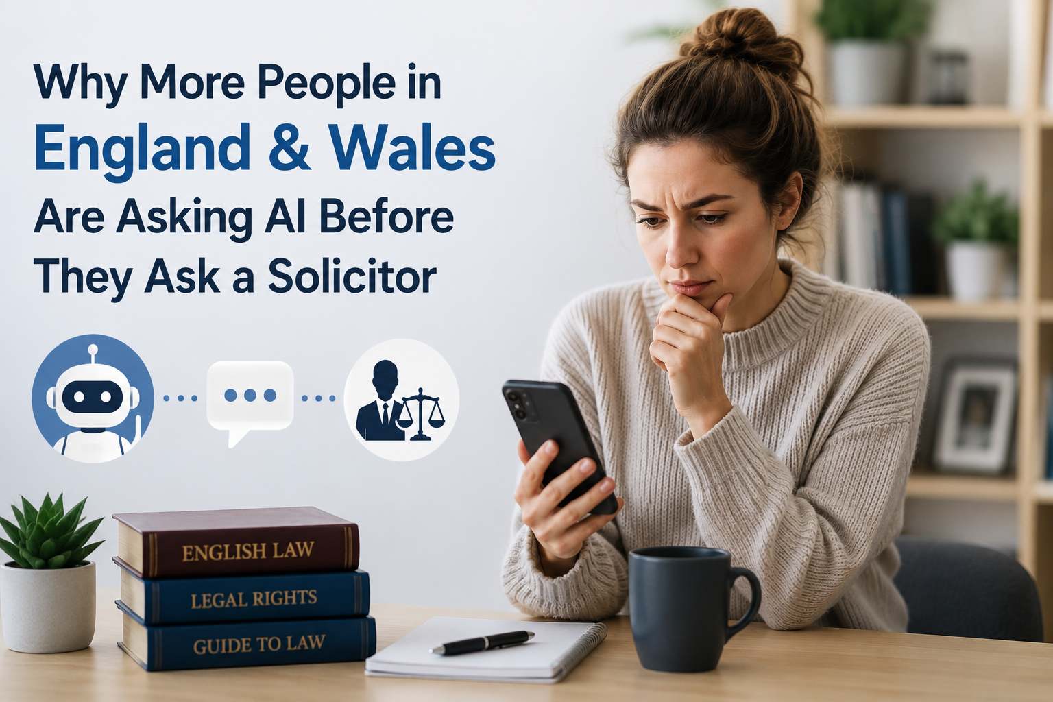 Why More People in England & Wales Are Asking AI Before They Ask a Solicitor