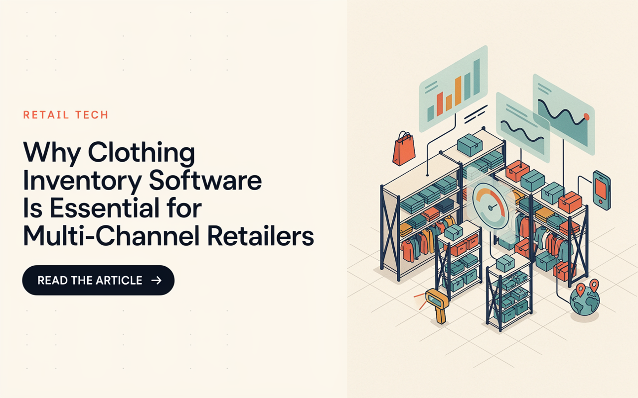 Why Clothing Inventory Software Is Essential for Multi-Channel Retailers