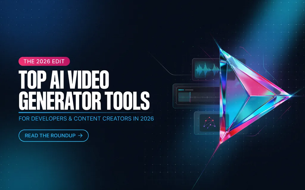 Top AI Video Generator Tools for Developers and Content Creators in 2026