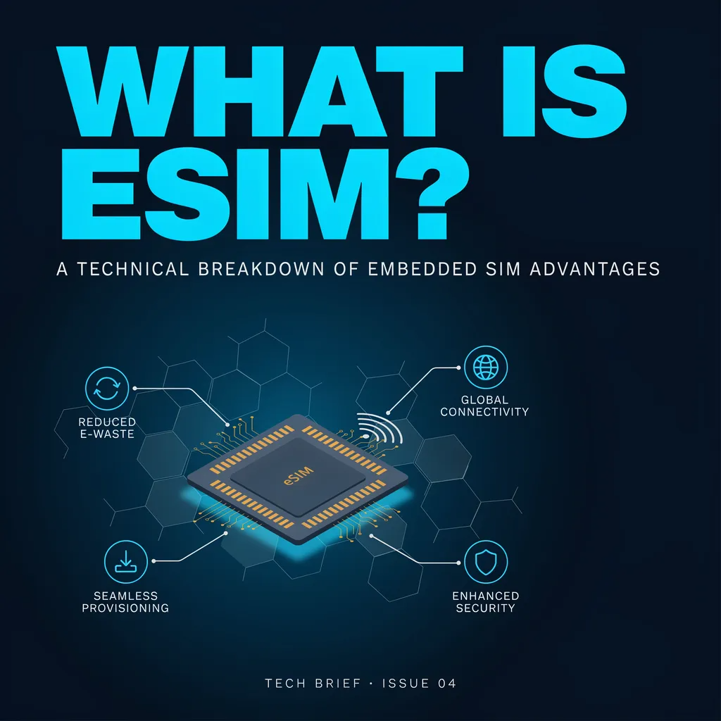 What is eSIM? A Technical Breakdown of Embedded SIM Advantages