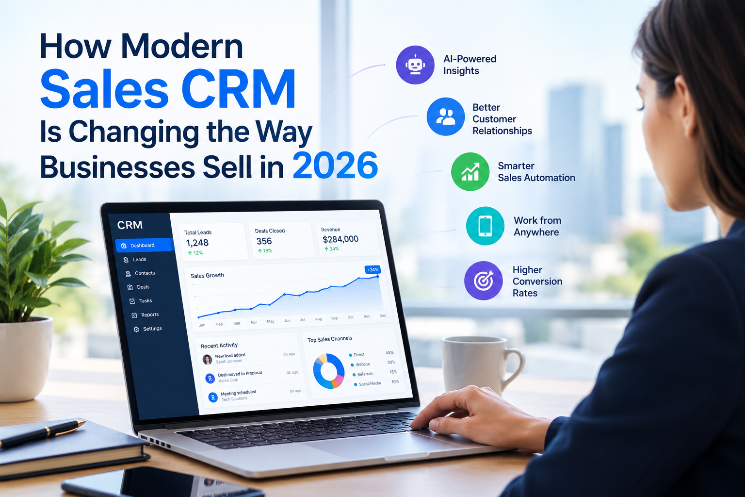 How Modern Sales CRM Is Changing the Way Businesses Sell in 2026