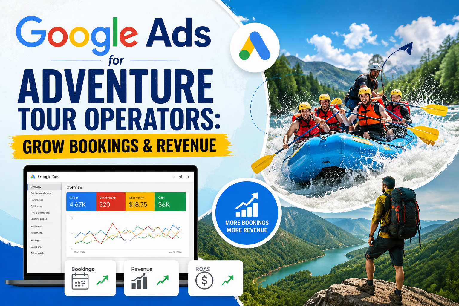 Google Ads for Adventure Tour Operators: Grow Bookings & Revenue