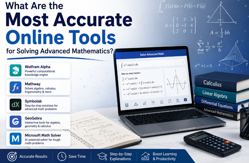 What Are the Most Accurate Online Tools for Solving Advanced Mathematics?
